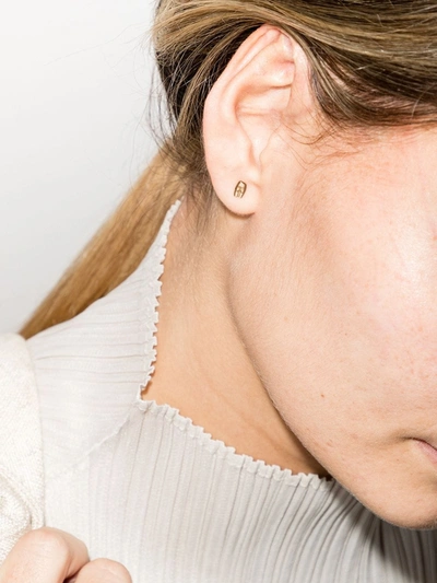 Shop Anissa Kermiche 9k Yellow Gold Derrière Single Stud Earring
