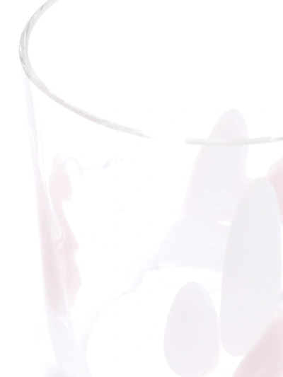 Carlo Moretti Patterned Glass In Pink