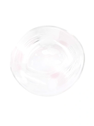 Carlo Moretti Patterned Glass In Pink