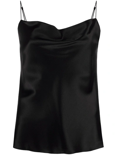 Shop Dorothee Schumacher Cowl-neck Camisole In Black