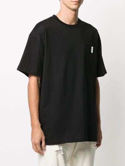 Shop Stampd Graphic-print Crew Neck T-shirt In Black