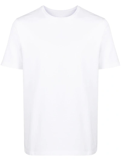 Shop Frame Crew Neck Shortsleeved T-shirt In White
