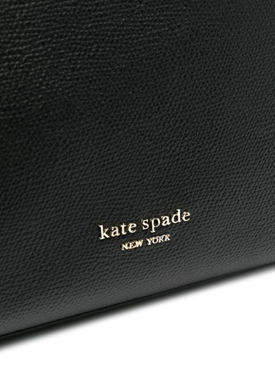 Shop Kate Spade Classic Medium Leather Satchel In Black