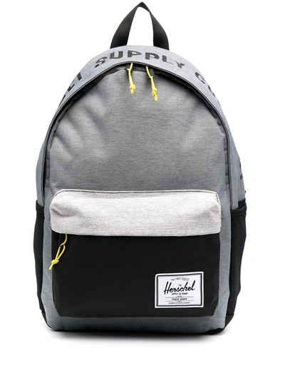 Shop Herschel Supply Co Classic Xl Colour Block Backpack In Grey