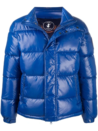 Shop Save The Duck D3941m Lucky Padded Jacket In Blue