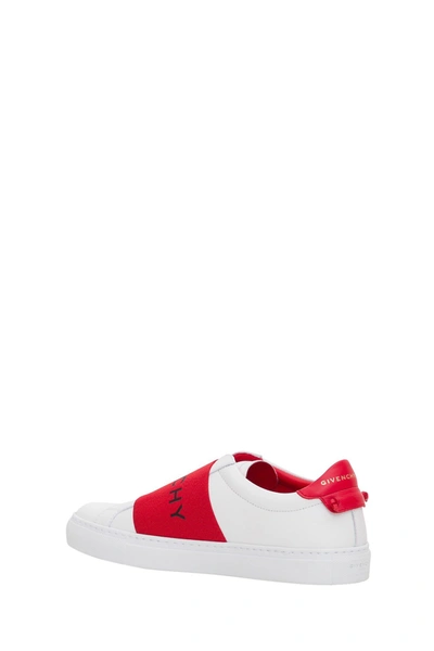 Shop Givenchy Urban Street Sneakers With Logo Elastic Band In White