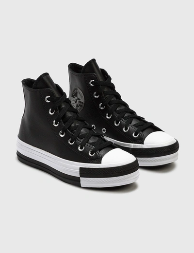 Converse Chuck Taylor All Star Double Stack Lift In Black ModeSens