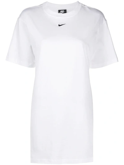 Shop Nike Swoosh Short Sleeved T-shirt In White