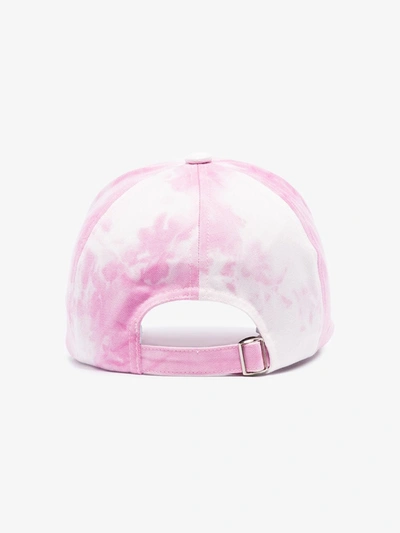 Shop Paco Rabanne X Peter Saville Pink Lose Yourself Tie-dye Baseball Cap