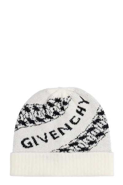 Shop Givenchy Hats In White Wool