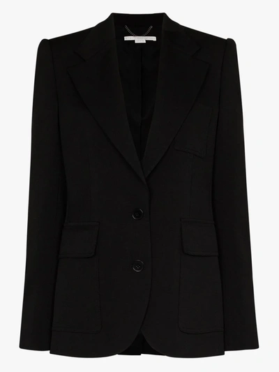 Shop Stella Mccartney Briana Wool Blazer In Black