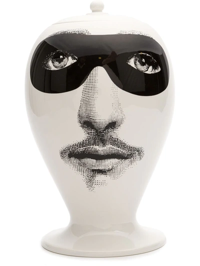 Shop Fornasetti Don Giovanni Vase In White