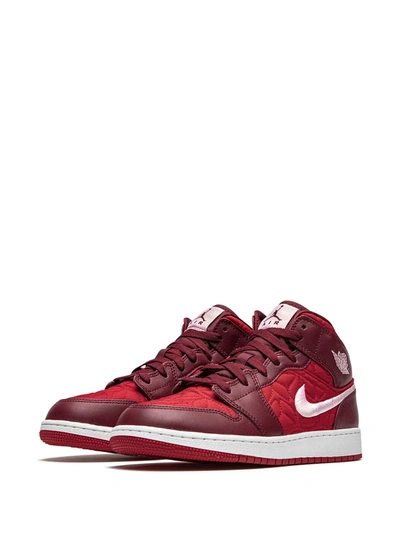 Jordan Air  1 Mid Se Big Kids' Shoe In Red