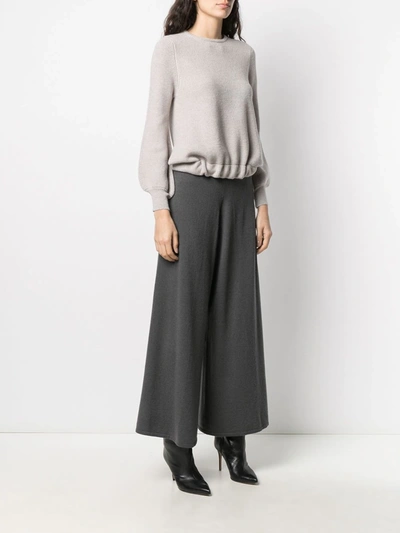 Shop Antonella Rizza Tied-waist Jumper In Neutrals