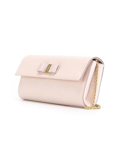 Shop Ferragamo 'vara' Clutch