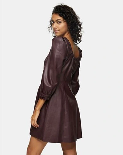Topshop Short Dresses In Purple | ModeSens