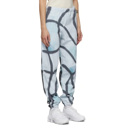 Shop Collina Strada Blue Oversize Lounge Pants In Pool