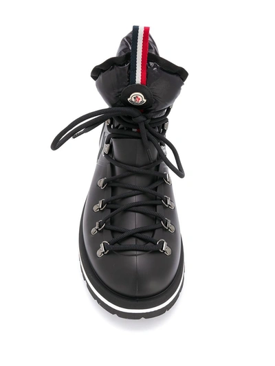 Shop Moncler Boots In Nero