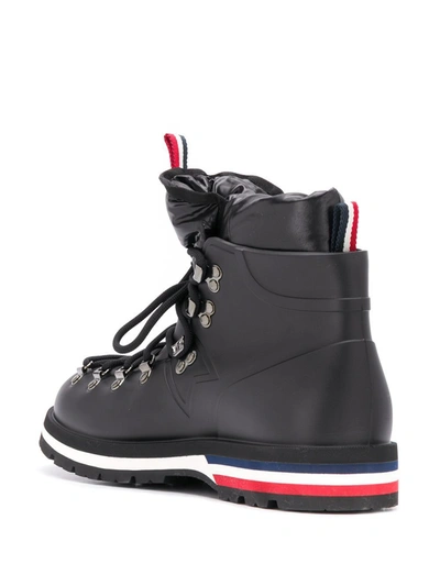 Shop Moncler Boots In Nero