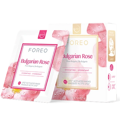 Shop Foreo Ufo Bulgarian Rose Mask 6 Pack