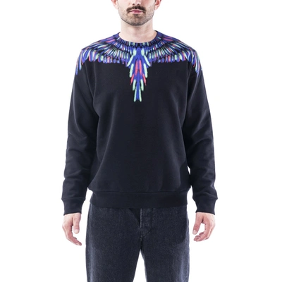 Shop Marcelo Burlon County Of Milan Marcelo Burlon Sweaters In Black - Light
