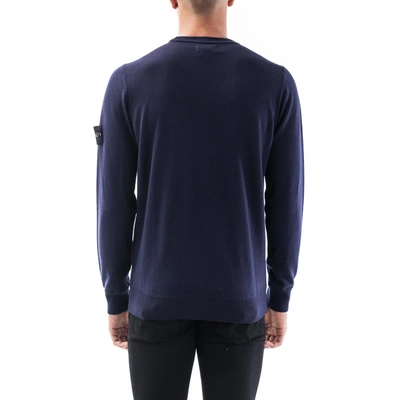 Shop Stone Island Sweaters In Blu