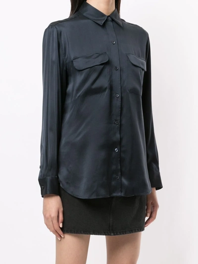 Equipment Shirts Blue In Blue