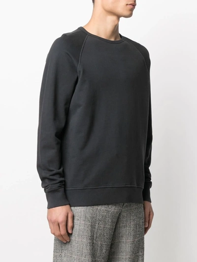 Shop Ymc You Must Create Crew-neck Cotton Jumper In Black