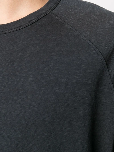 Shop Ymc You Must Create Crew-neck Cotton T-shirt In Black