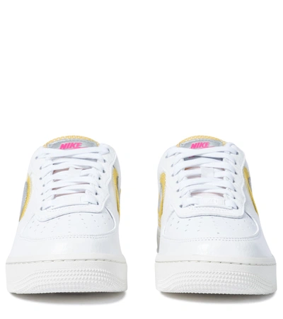 Shop Nike Air Force 1 '07 Leather Sneakers In White