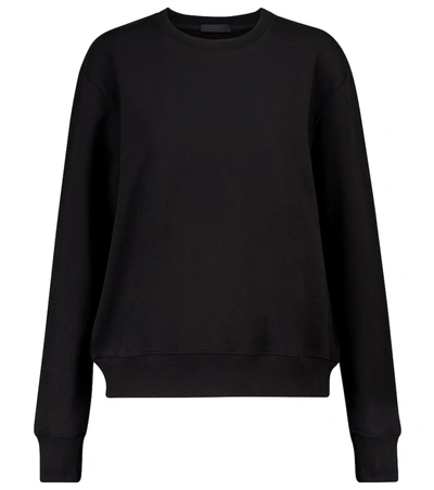 Shop Wardrobe.nyc Release 02 Cotton Sweatshirt In Black