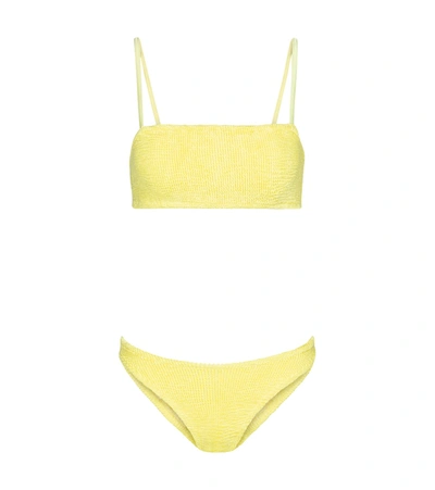 Hunza G Gigi 2-piece Bikini Set In Yellow