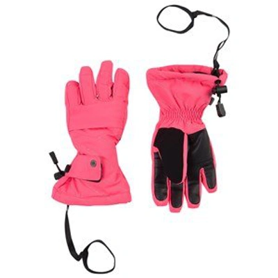 Shop Spyder Pink Synthesis Gloves