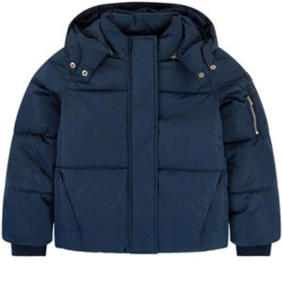 Shop Chloé Blue Padded Jacket