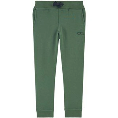 Shop Ai Riders On The Storm Fleece Tracksuit Pants In Green