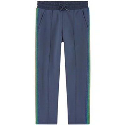 Shop Zadig & Voltaire Fleece Tracksuit Pants In Blue