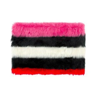 Shop Sonia Rykiel Faux Fur Neck Warmer In Pink
