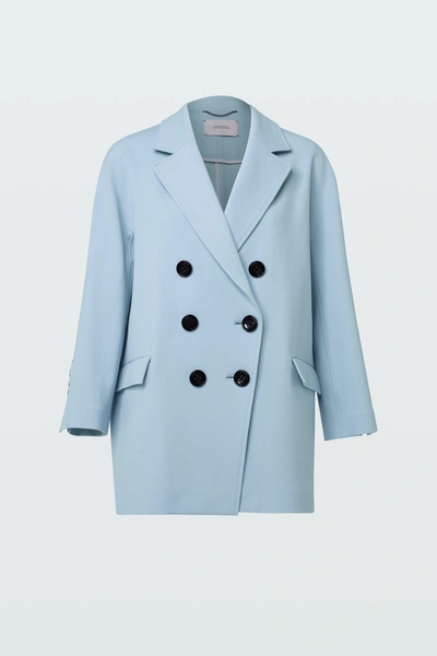 Shop Dorothee Schumacher Emotional Essence Jacket In Blau