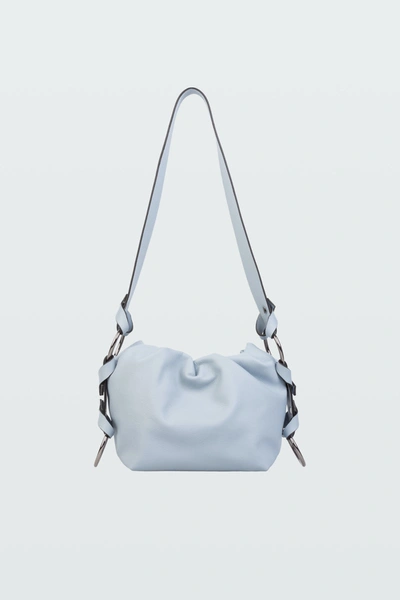 Shop Dorothee Schumacher Soft Contrast Pouch Bag In Grau