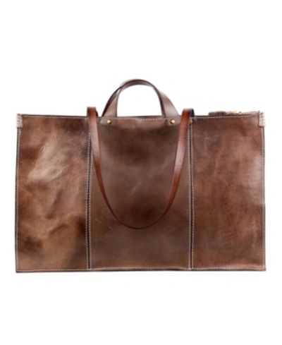 Shop Old Trend Women's Genuine Leather Sandstorm Tote Bag In Taupe
