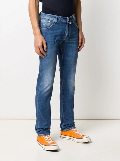 Shop Jacob Cohen 9 Pockets Cotton Jeans