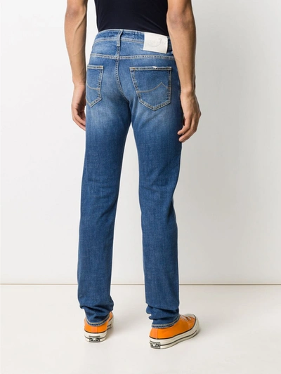 Shop Jacob Cohen 9 Pockets Cotton Jeans