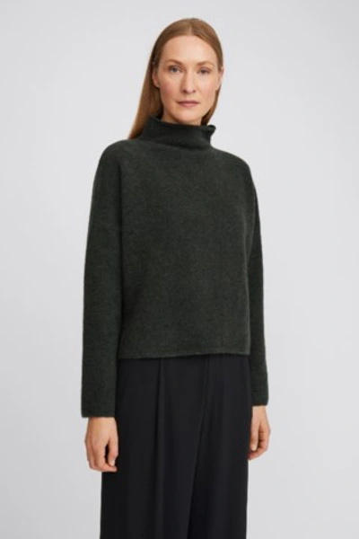 Filippa K Mika Yak Funnelneck Sweater In Tinted Greygreen | ModeSens