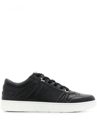 Shop Jimmy Choo Leather Hawaii Trainers