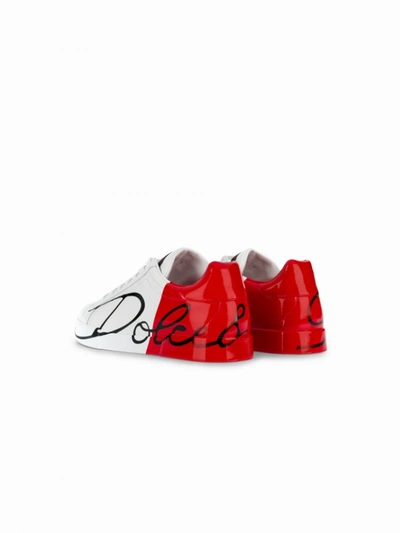 Shop Dolce & Gabbana Logo Patch Sneaker