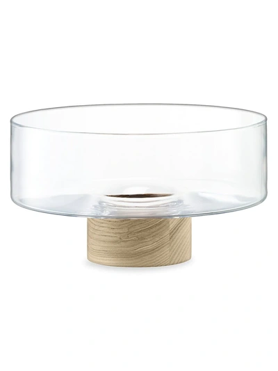 Shop Lsa Lotta Pedestal Glass Bowl With Base