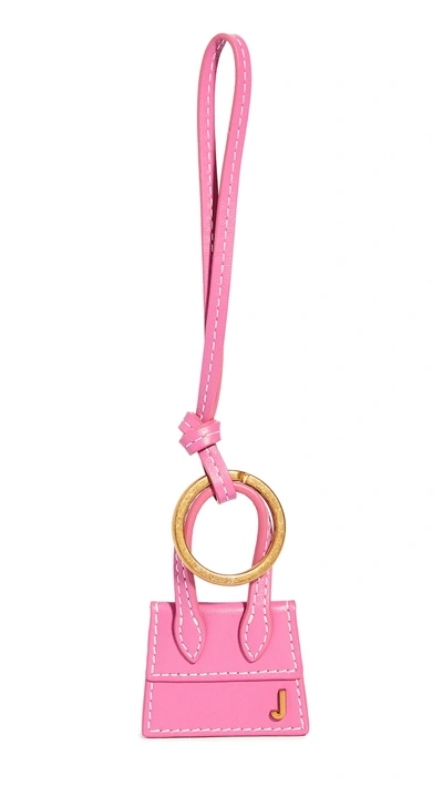 Shop Jacquemus Le Porte Cle Chiquito Key Chain In Pink