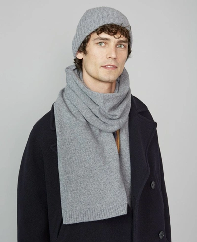 Shop Officine Generale Scarf In Grey