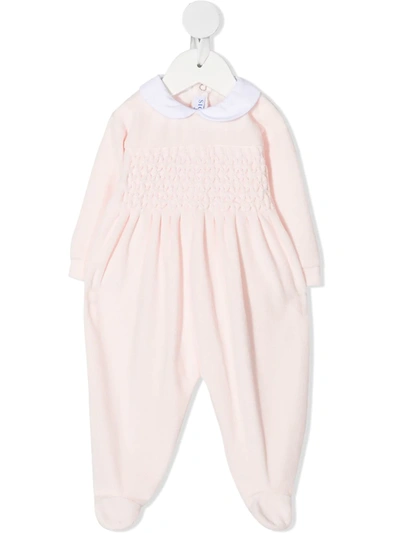 Shop Siola Diamond-knit Pattern Pyjamas In Pink