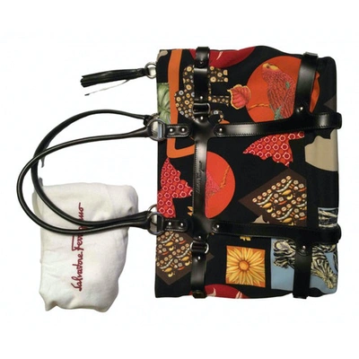 Pre-owned Ferragamo Multicolour Cloth Handbag